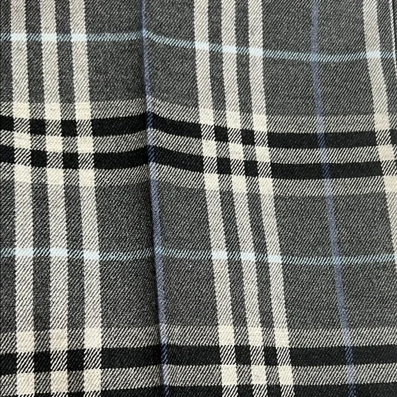 Burberry Blue Label Black, Blue and Gray Plaid Shorts - Picture 4 of 8
